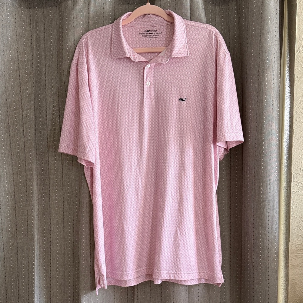 Vineyard Vines Light Pink Polo Shirt